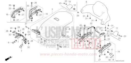 SIEGE GL1800DAM de 2021