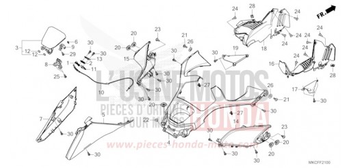 COUVERCLE GL1800DAN de 2022