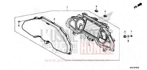 COMPTEUR GL1800J de 2018