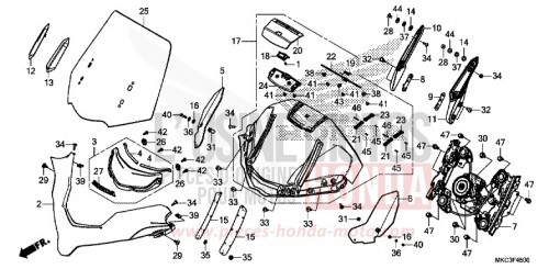 PARE-BRISE GL1800J de 2018