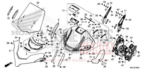 PARE-BRISE GL1800L de 2020