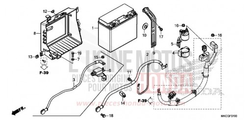 BATTERIE GL1800L de 2020