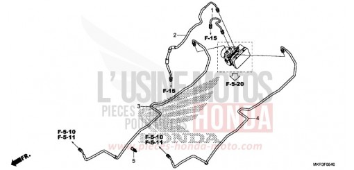 BREMSLEITUNG CBR1000STL de 2020