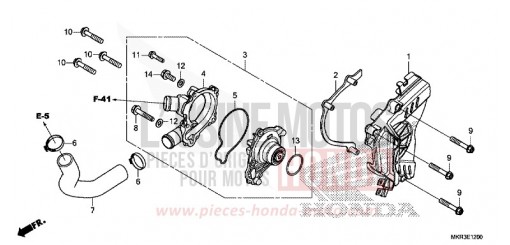 WASSERPUMPE CBR1000STN de 2022