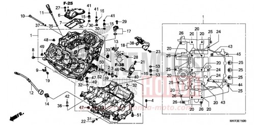 KURBELGEHAEUSE CBR1000STN de 2022