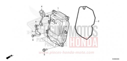 ZYLINDERKOPFDECKEL NSS125ADM de 2021