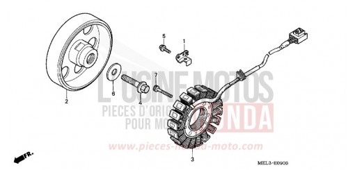 GENERATRICE CBR1000RR7 de 2007
