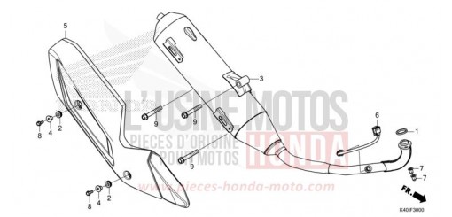 ABGAS-SCHALLDAEMPFER NSS125ADM de 2021