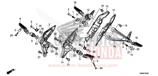 STUFE CBF125NAJ de 2018
