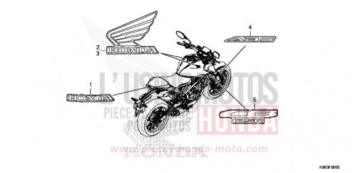 MARKE CBF125NAJ de 2018