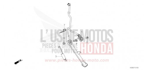 SEITENSTAENDER CBF125NAM de 2021