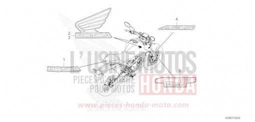 MARKE CBF125NAM de 2021