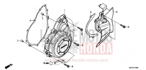 WECHSELSTROM-GENERATORABDECKUNG CB500XAF de 2015