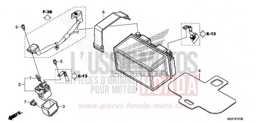 BATTERIE CB500XAF de 2015