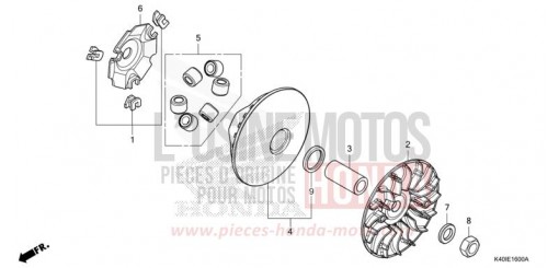 ANTRIEBSFLAECHE NSS125ADM de 2021