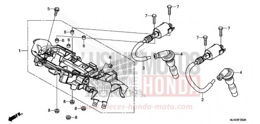 ZUENDSPULE CB500XAG de 2016