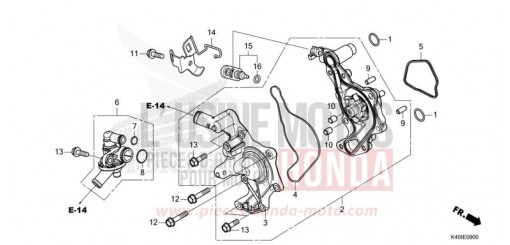 WASSERPUMPE NSS125ADM de 2021