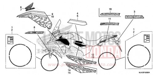 MARKE CB500XAH de 2017
