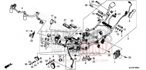 KABELBAUM CB500XAH de 2017