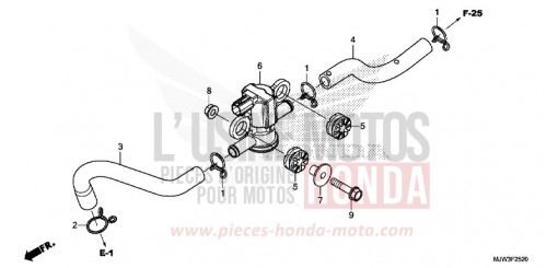 LUFTEINBLASMAGNETVENTIL CB500XAH de 2017
