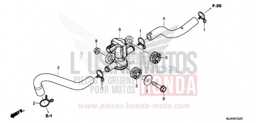 LUFTEINBLASMAGNETVENTIL CB500XAJ de 2018
