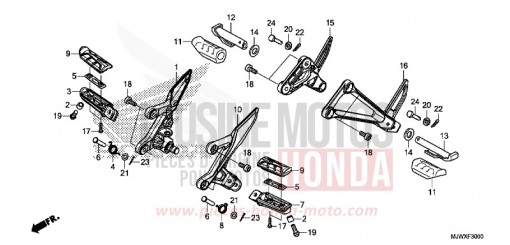 STUFE CB500XAJ de 2018