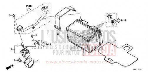 BATTERIE CB500XAJ de 2018