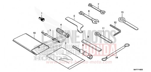 WERKZEUGE CB500XAN de 2022