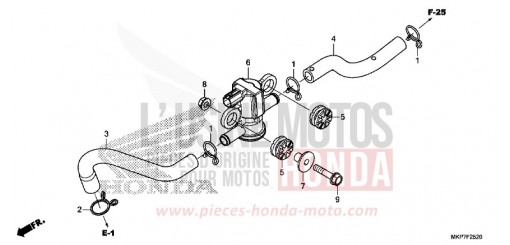 LUFTEINBLASMAGNETVENTIL CB500XAN de 2022