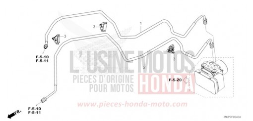 BREMSLEITUNG CB500XAN de 2022