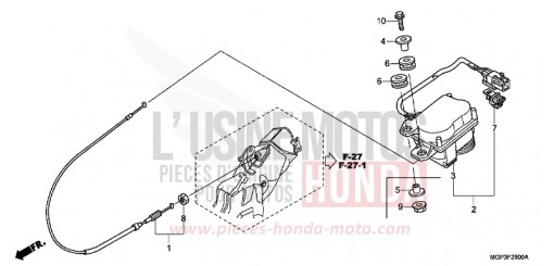 SERVO-MOTEUR CBR1000RRC de 2012