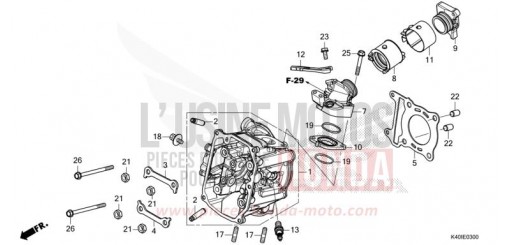 ZYLINDERKOPF NSS125ADN de 2022