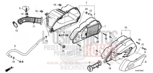 LUFTFILTER NSS125ADN de 2022