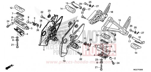 STUFE CB500XAE de 2014