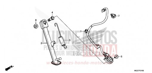 STAENDER CB500XAE de 2014