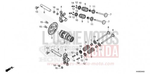 NOCKENWELLE/VENTIL NSS125ADN de 2022