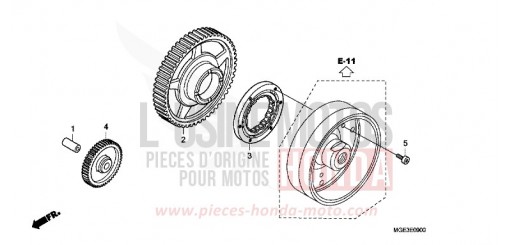 ANLASSERKUPPLUNG VFR1200FDD de 2013