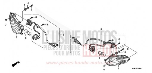 BLINKER VFR1200FDD de 2013