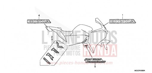 STREIFEN/MARKE VFR1200FDD de 2013