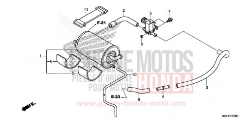 CUVETTE VFR1200XDG de 2016