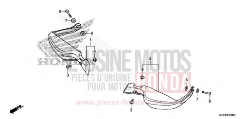 PROTEGE-DOIGTS VFR1200XDG de 2016