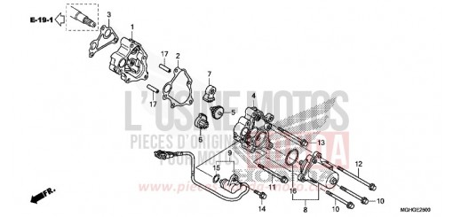 DEMULTIPLICATEUR VFR1200XDG de 2016