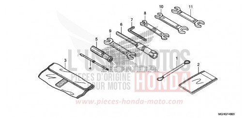 OUTIL VFR1200XDG de 2016