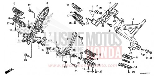 MARCHE VFR1200XDH de 2017