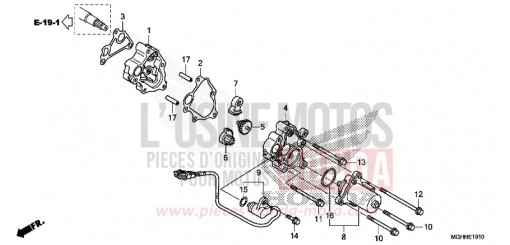 DEMULTIPLICATEUR VFR1200XDH de 2017