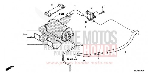 CUVETTE VFR1200XDH de 2017