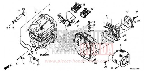 LUFTFILTER CB500FAF de 2015