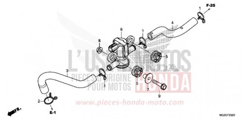 LUFTEINBLASMAGNETVENTIL CB500FAF de 2015