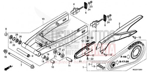SCHWINGE CB500FAF de 2015