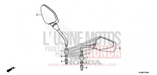 SPIEGEL VFR800XF de 2015